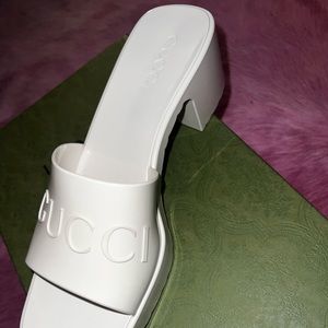 COPY - Gucci heel slides worn once